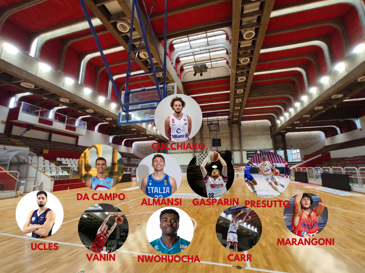 roster Pallacanestro Vicenza